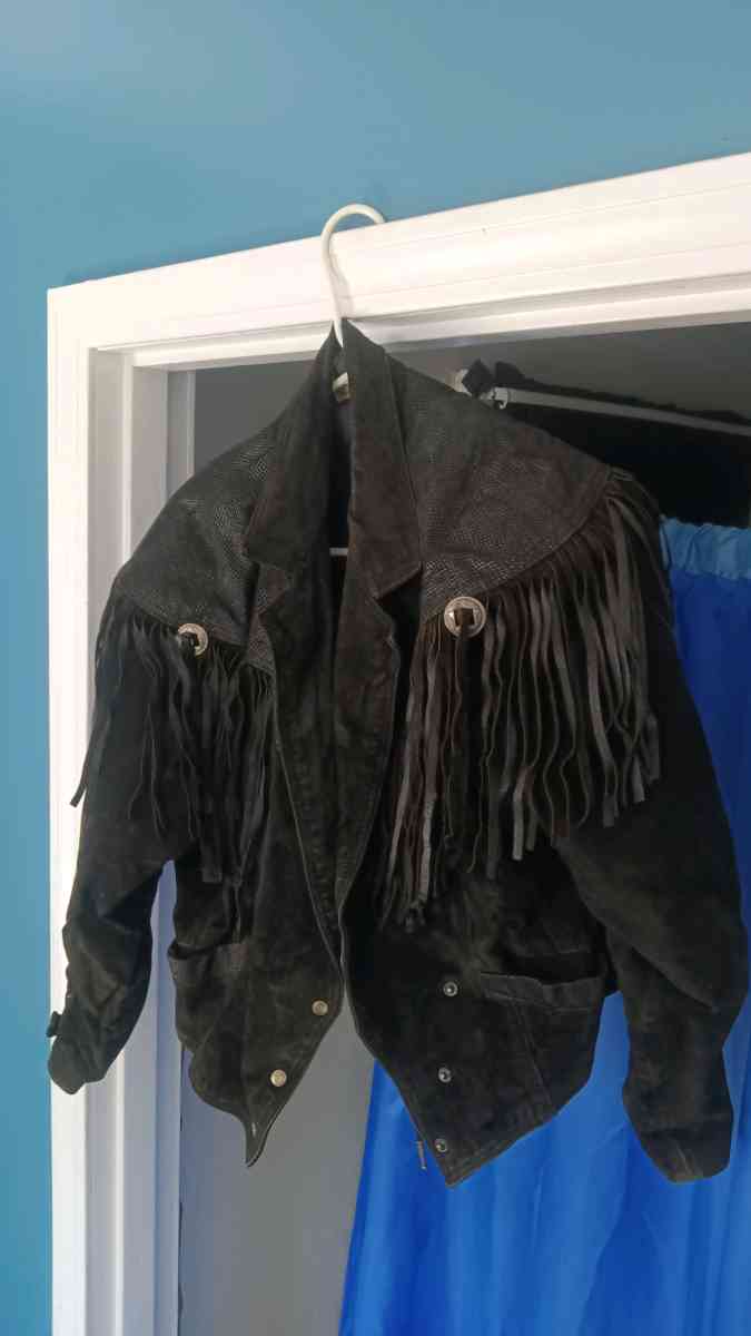 Leather Swead Small Womens Jacket - Jeffersonville, Kentucky