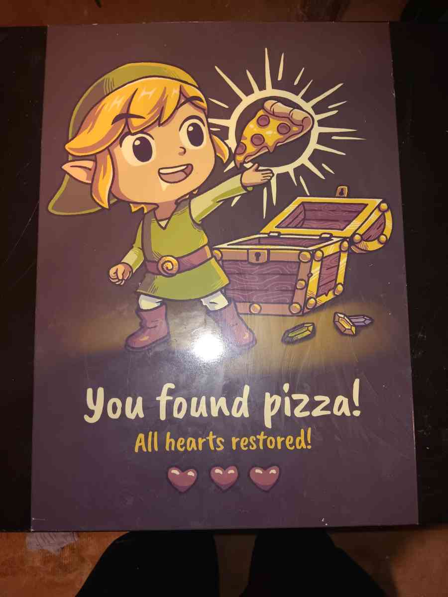 legend of zelda metal poster - Powder Springs, Georgia