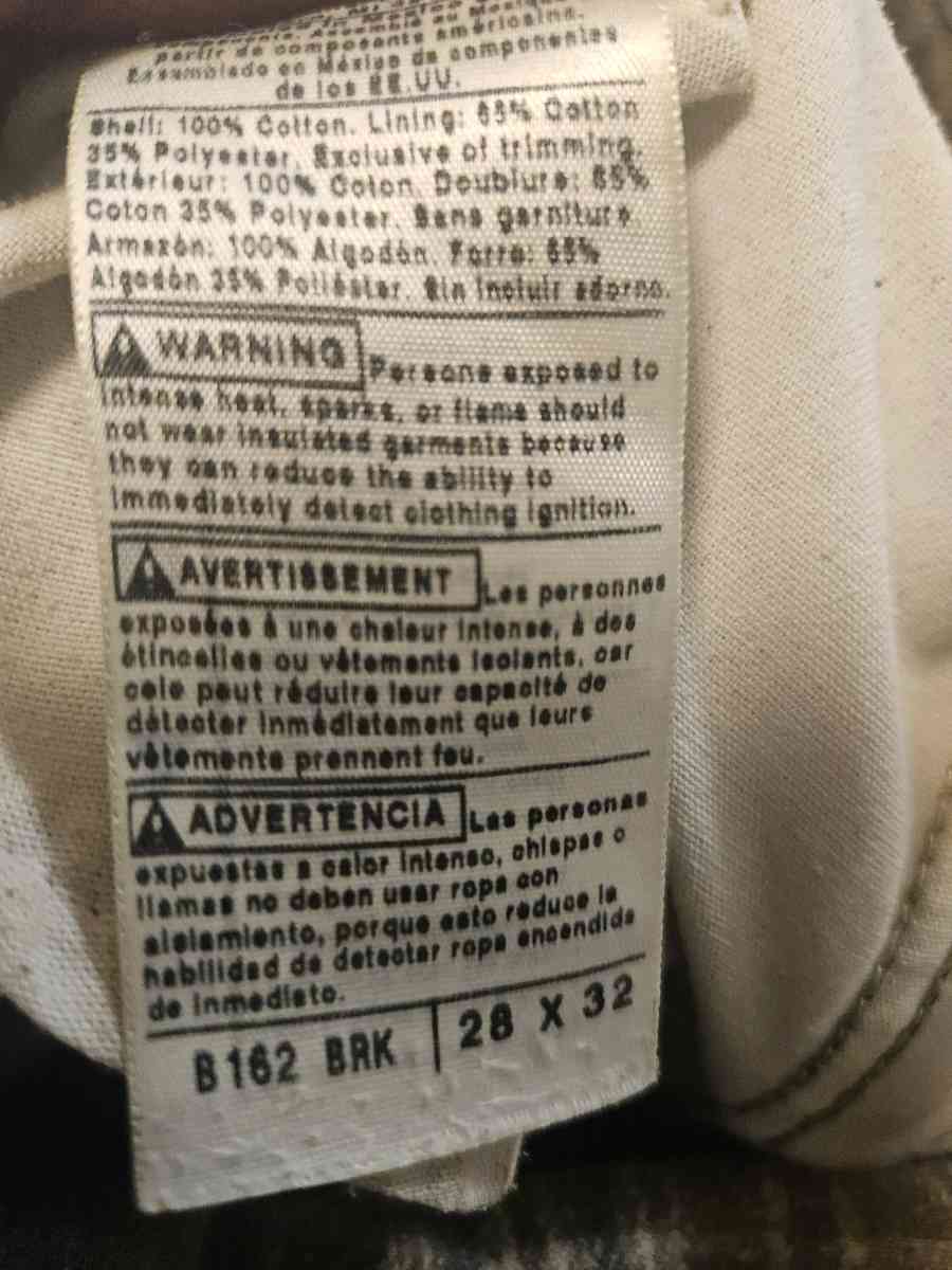 VTG Carhartt B162 BRK Work Pants - Tulsa, Oklahoma - FleaMarketBay