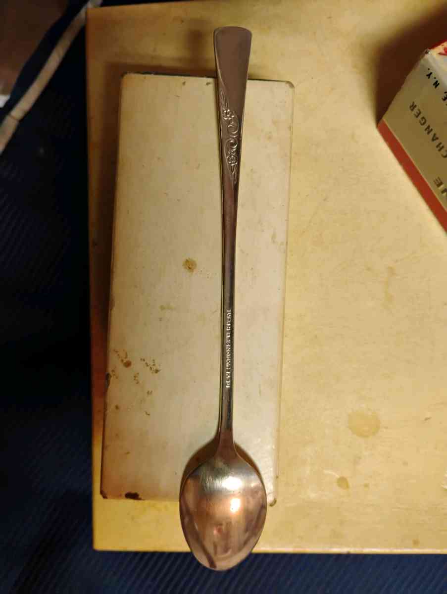 Revelations silver soup spoon