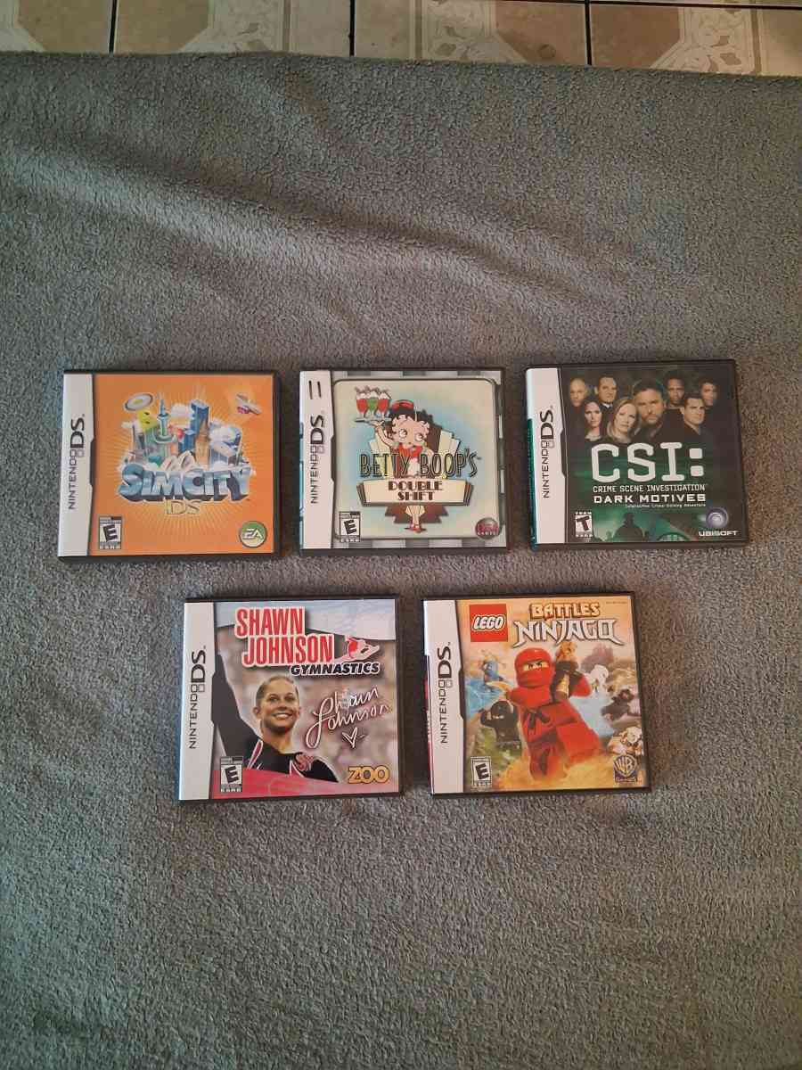 5 Nintendo DS Games for Nintendo DS