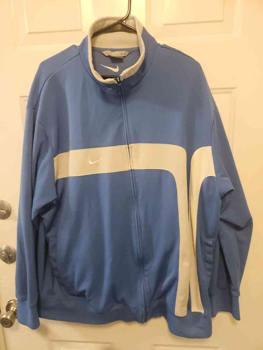 VTG Y2K Nike Mens Jacket - Tulsa, Oklahoma