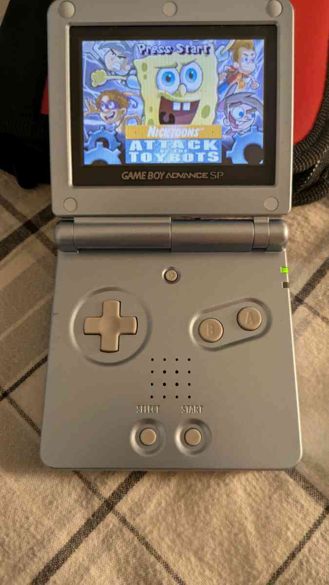 Game Boy Advance SP Model AGS101 with Case and Charger - Danvers, Massachusetts - FleaMarketBay