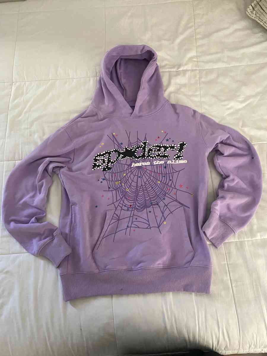 Purple Sp5der Hoodie - Huntington Station, New York