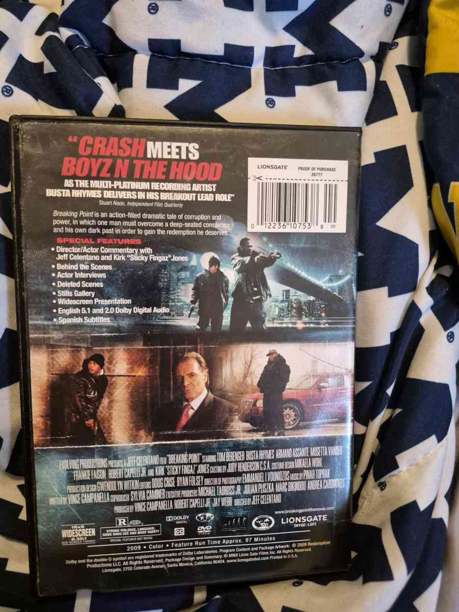 USED Breaking Point DVD - New Baltimore, Michigan - FleaMarketBay