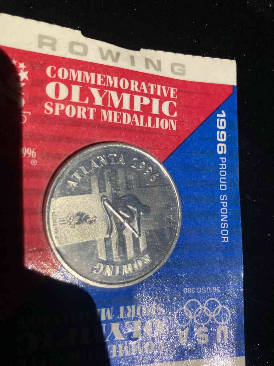 1996 Commemorative Olympic Sport Medallion - Essington, Pennsylvania