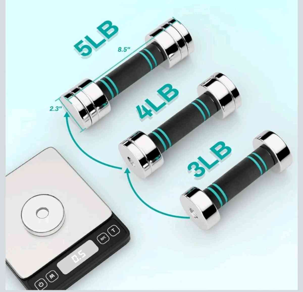 Adjustable Dumbbell Set of 2 - Irving, Texas - FleaMarketBay