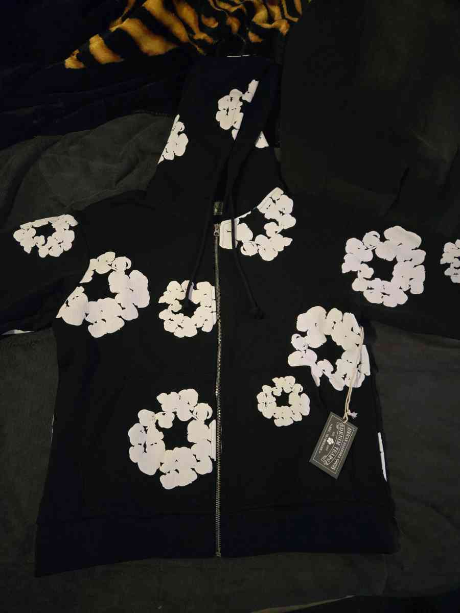 Denim Tears Cotton Wreath Zip Hoodie - Mercedes, Texas