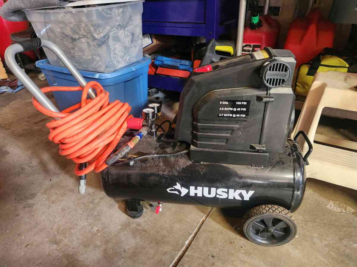 husky air compressor - Aurora, Colorado - FleaMarketBay