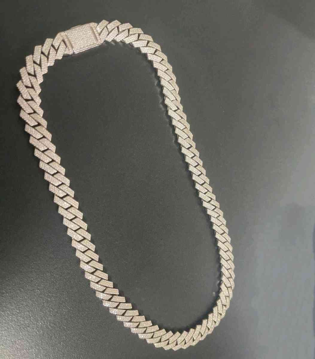 Brand New 12mm Moisainite Cuban Link 22 - Suwanee, Georgia - FleaMarketBay