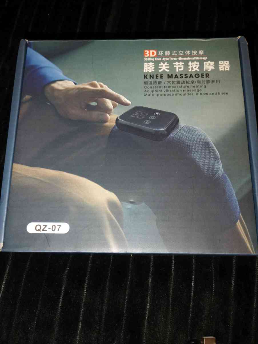 New Knee Shoulder Elbow Heat and Massage Wrap