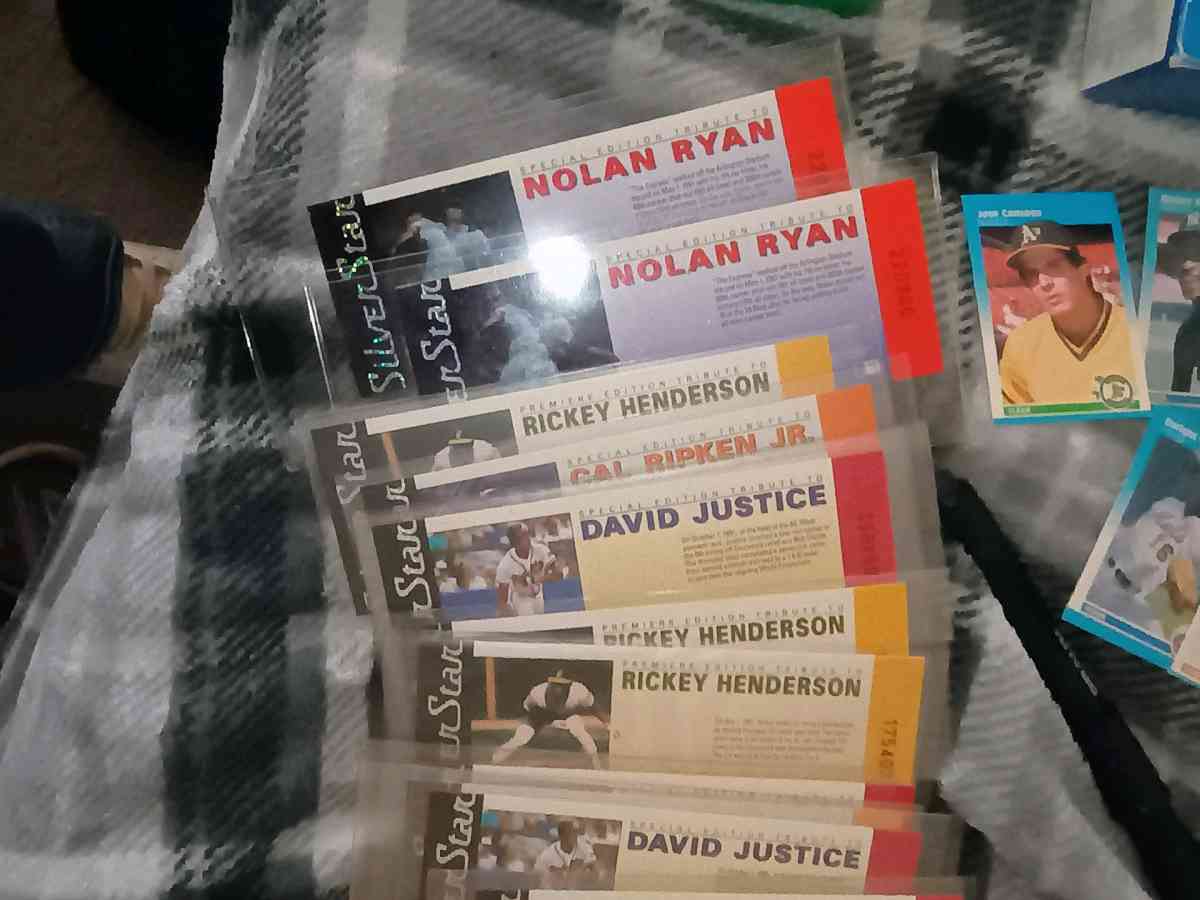 siverstar MLB tickets assorted - Seaford, Delaware - FleaMarketBay