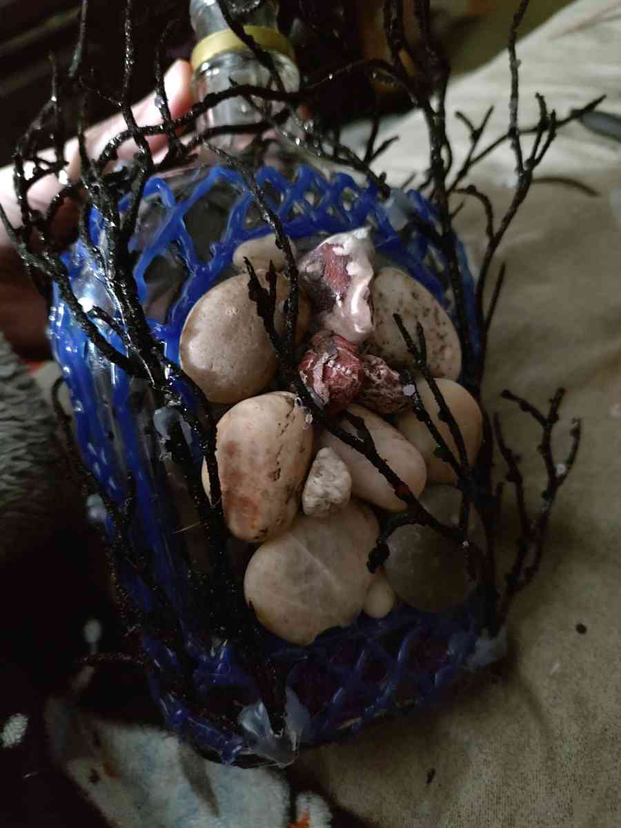 a handmade decorative bottle - Double Springs, Alabama - FleaMarketBay