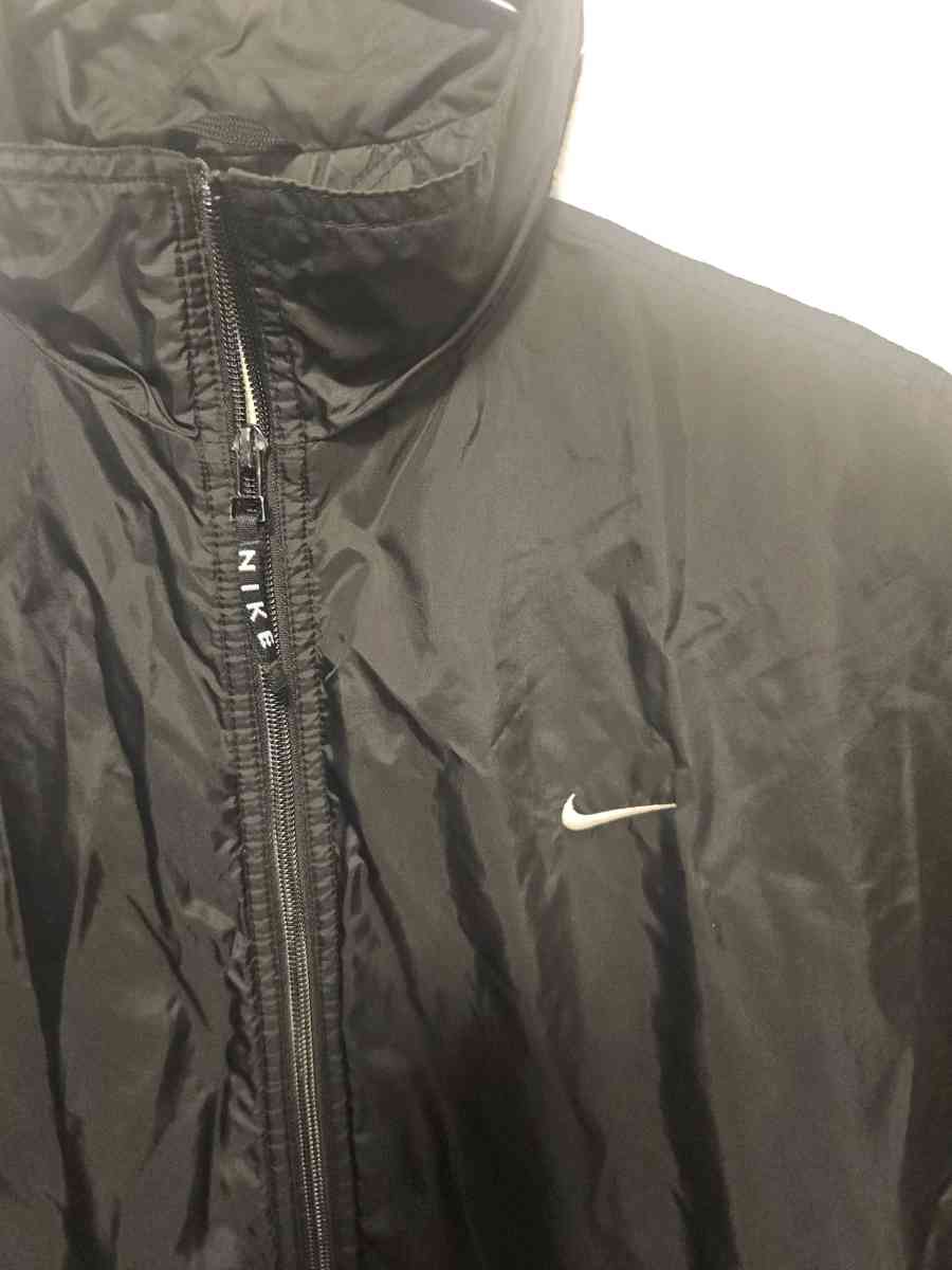 VTG 90s Nike Spellout Windbreaker Jacket - Tulsa, Oklahoma - FleaMarketBay