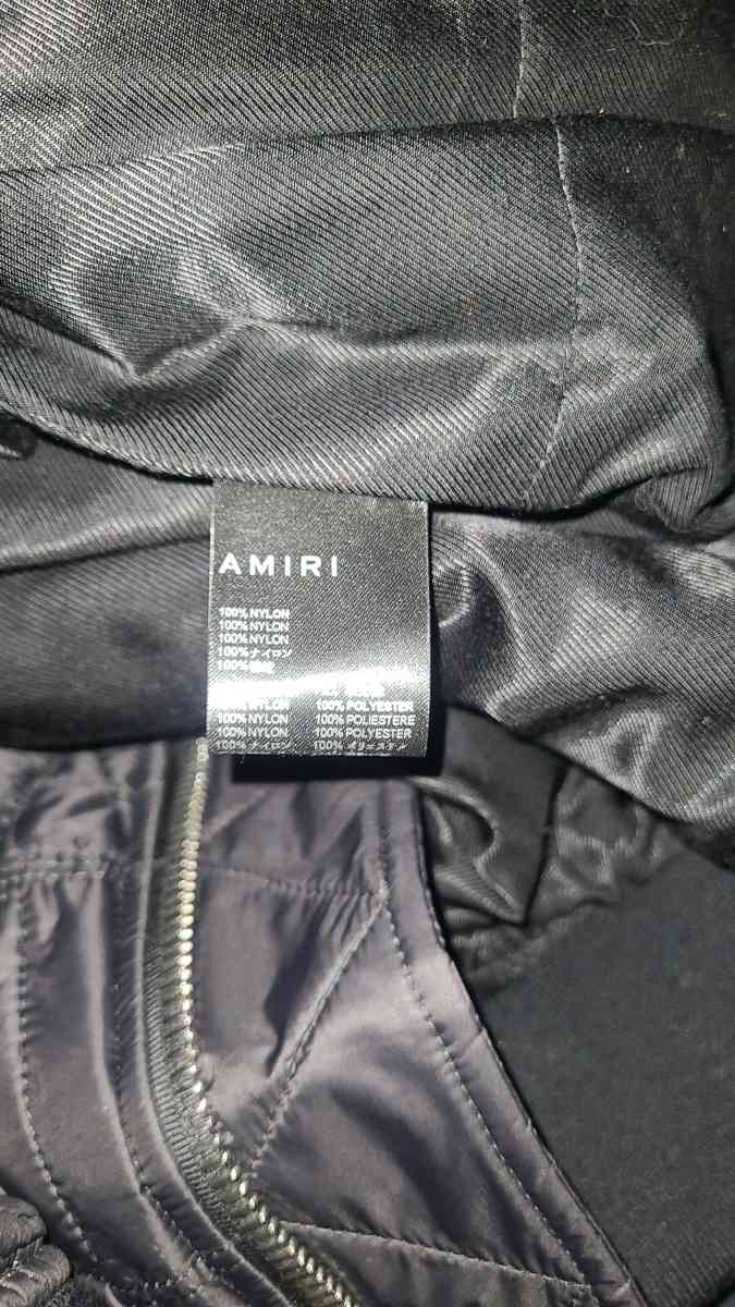 amiri jacket medium mens quilted - Goshen, Ohio - FleaMarketBay