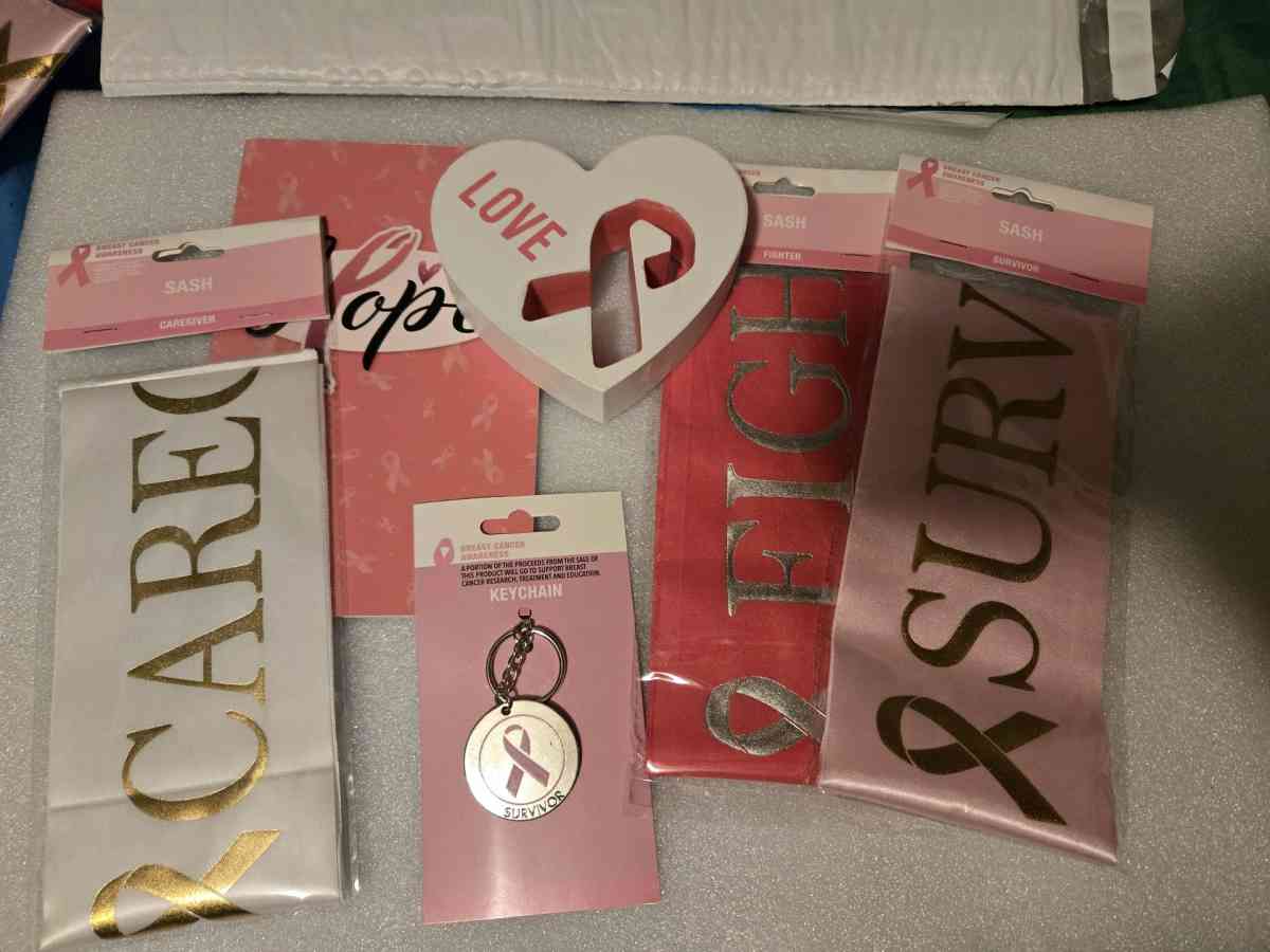 breast cancer awareness set - Reedsburg, Wisconsin