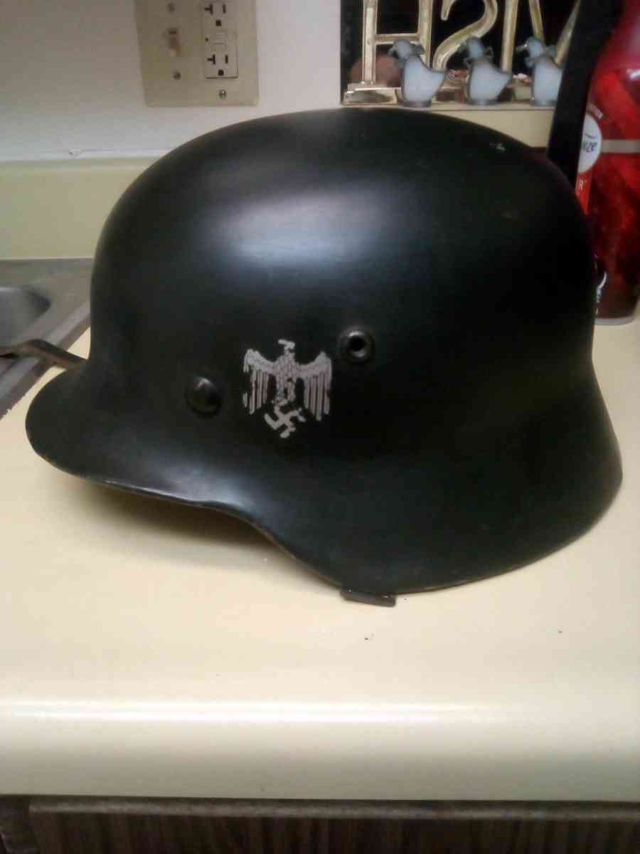world war II German heare helmet - Springfield, Ohio - FleaMarketBay