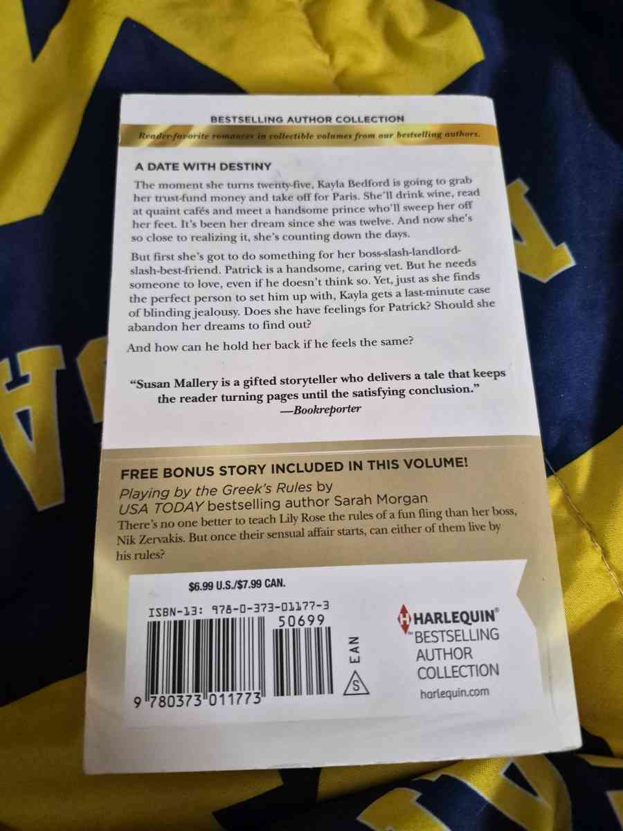 Good Condition THE GIRL OF HIS DREAMS By Susan Mallery - New Baltimore, Michigan - FleaMarketBay