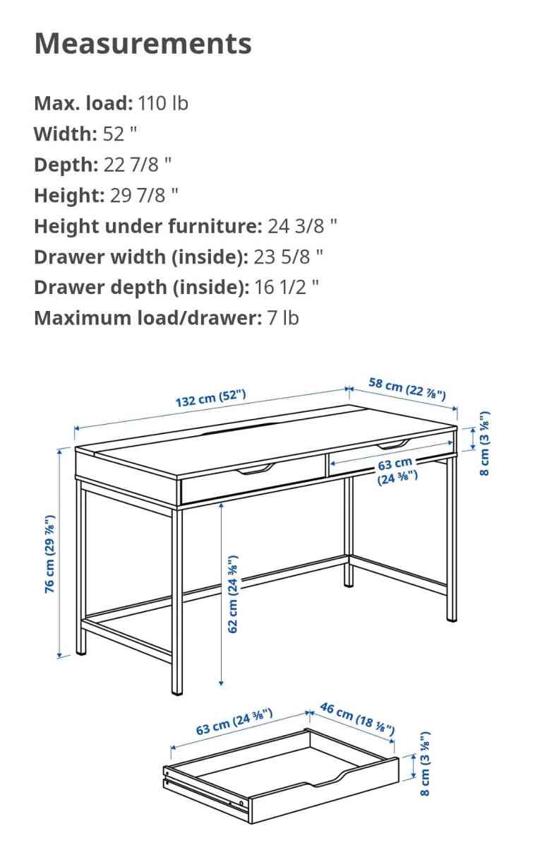 IKEA Alex Desk - Melrose, Florida - FleaMarketBay