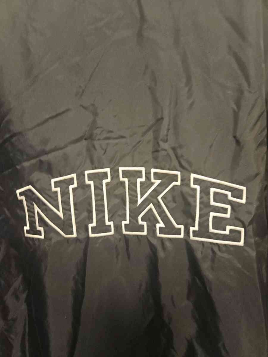 VTG 90s Nike Spellout Windbreaker Jacket - Tulsa, Oklahoma - FleaMarketBay