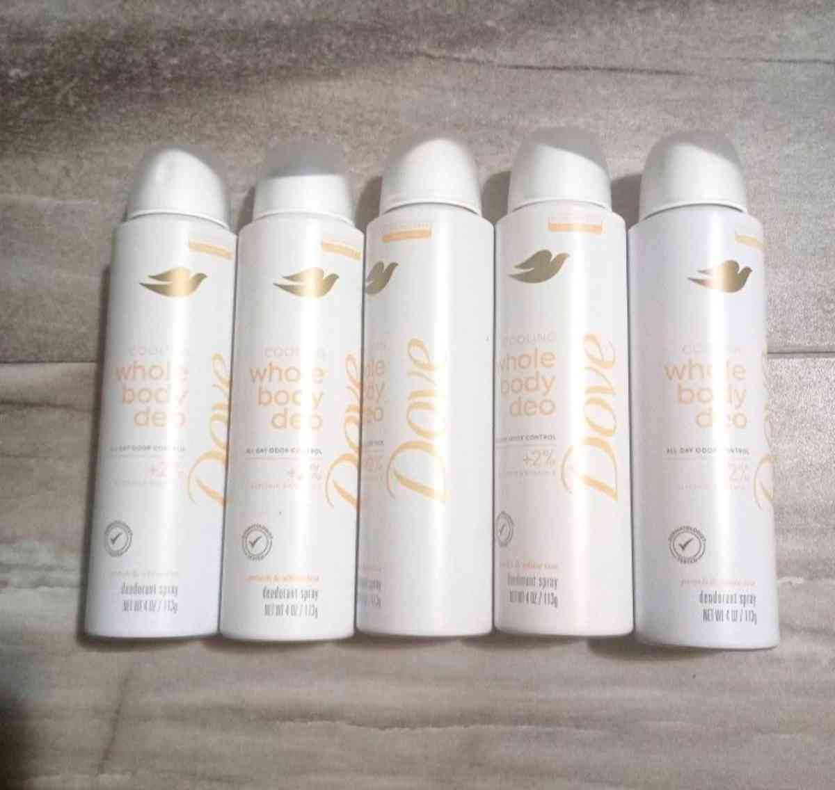 Dove Womens Whole Body Deodorant BUNDLE