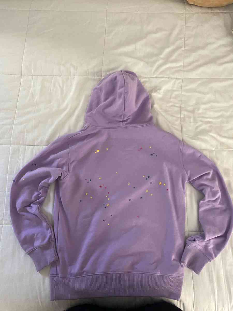 Purple Sp5der Hoodie - Huntington Station, New York - FleaMarketBay
