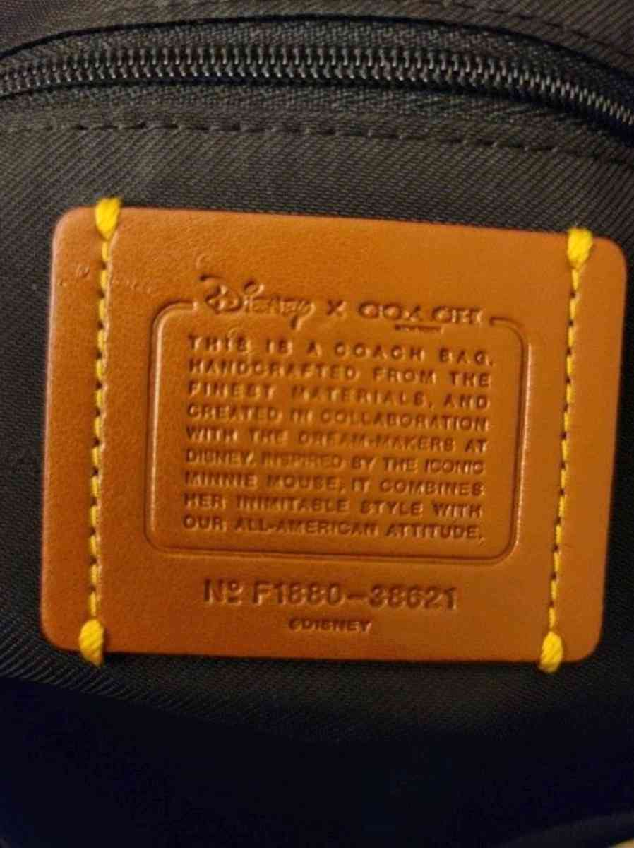 Minnie mouse coach purse - Hudson, Florida - FleaMarketBay