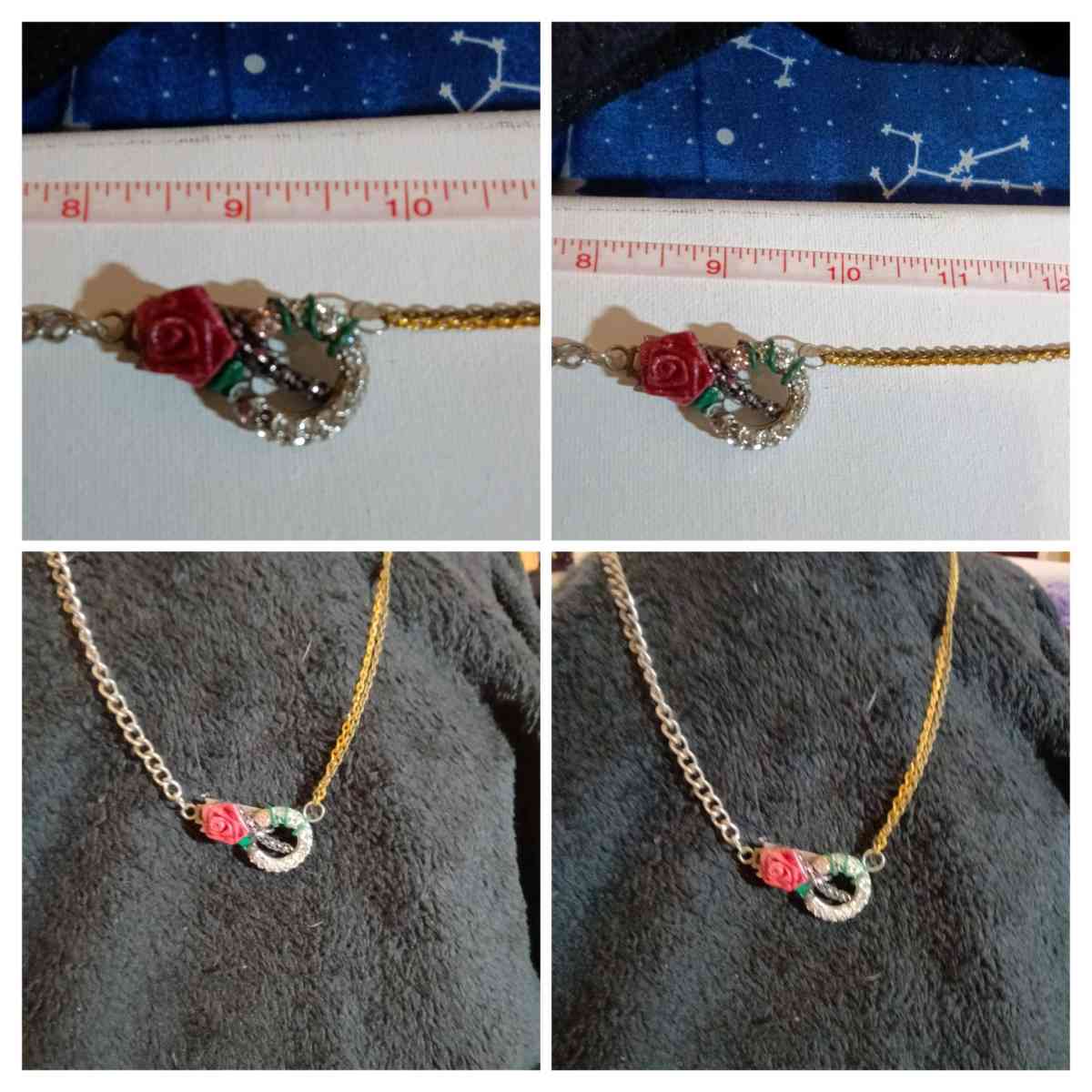 circle diamond with pink Rose simplicity at its finest - Lufkin, Texas