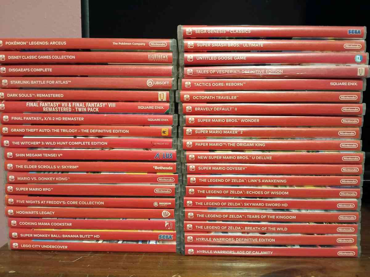 BIG lot of Nintendo Switch games
