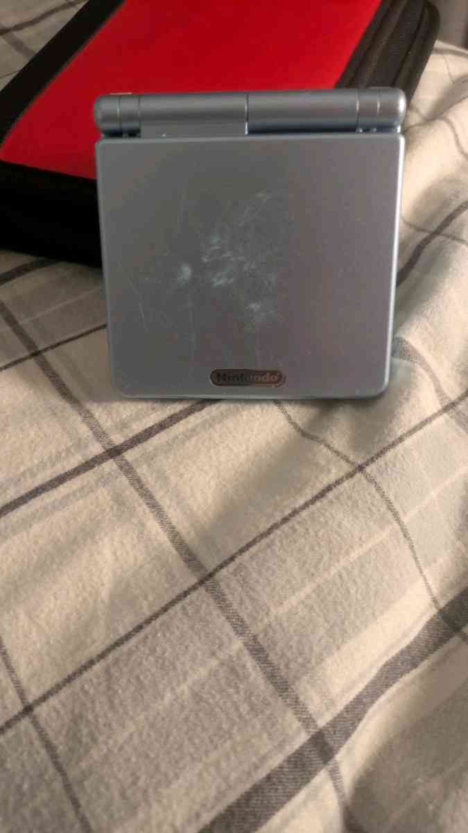 Game Boy Advance SP Model AGS101 with Case and Charger - Danvers, Massachusetts - FleaMarketBay