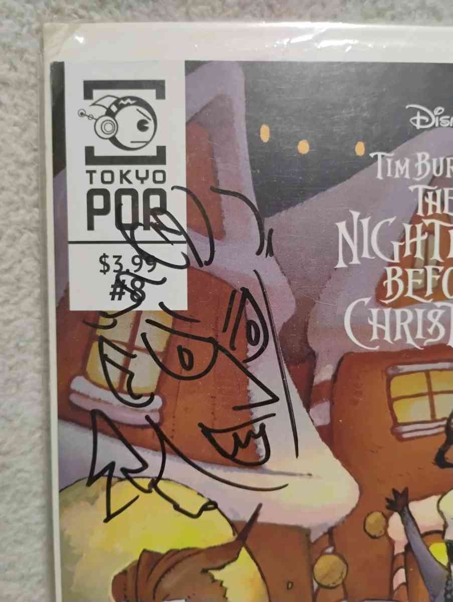 Nightmare before Christmas Zeros journey Issue 8 signed - Denver, Colorado - FleaMarketBay