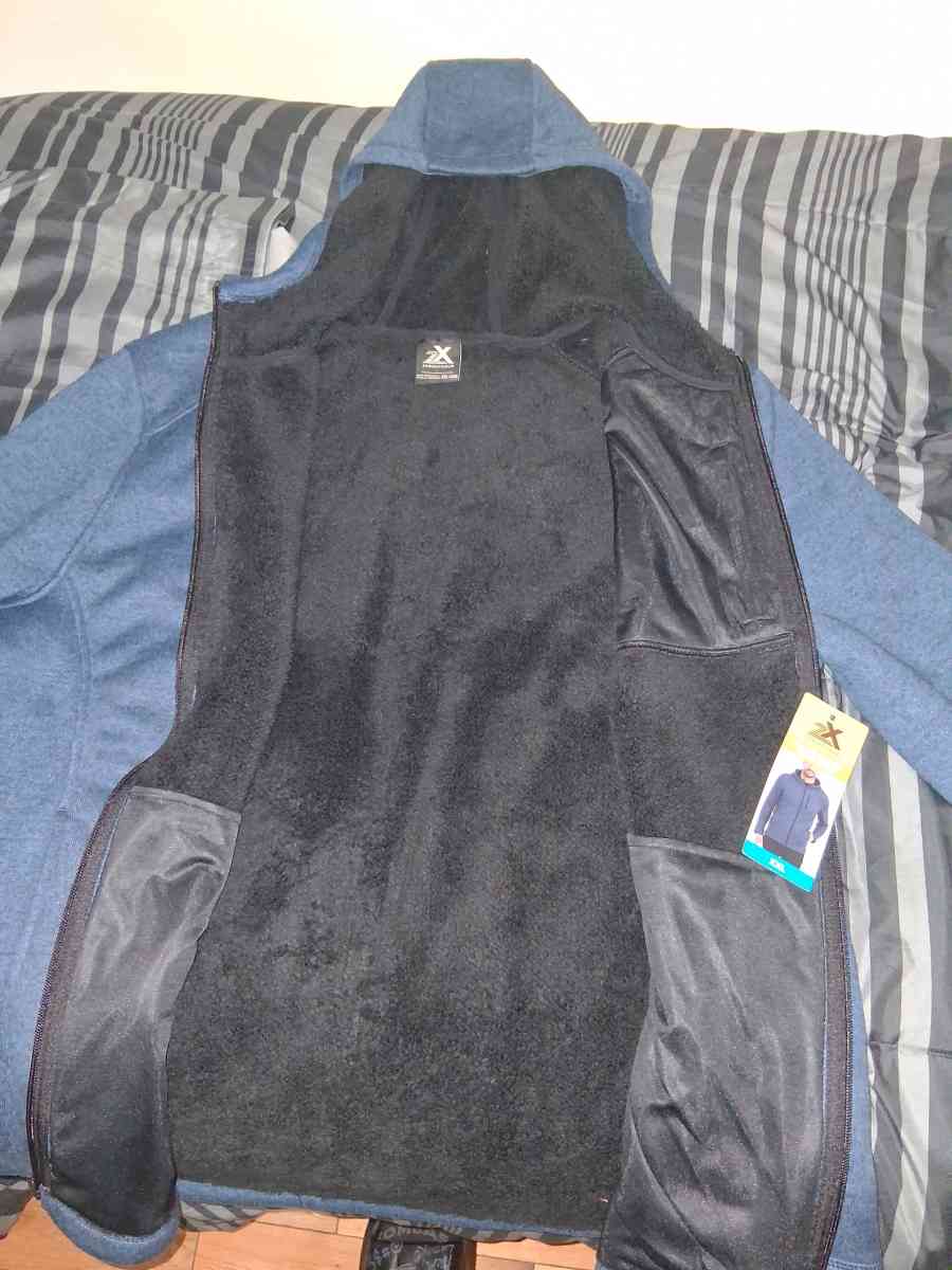 ZEROXPOSUR FULLZIP SWEATER FLEECE HOODIE Size XXL - Bridgeport, Connecticut - FleaMarketBay