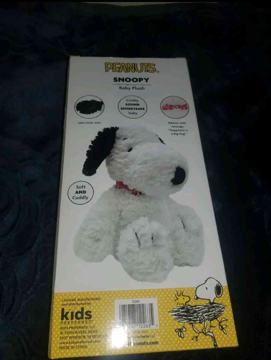 Peanuts Snoopy Plush New - Chicago Ridge, Illinois - FleaMarketBay