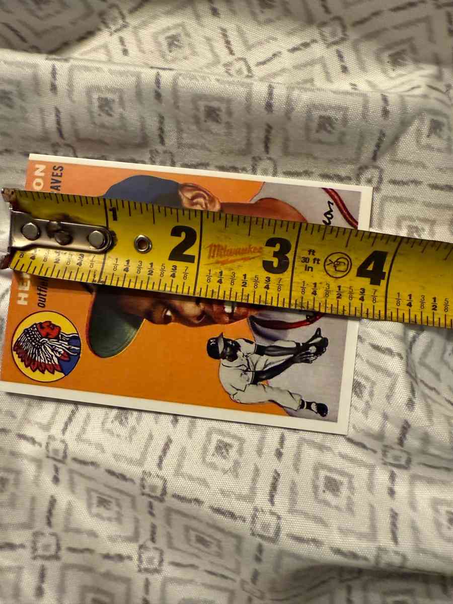 1954 Hank Aaron  128 RC - Carrollton, Georgia - FleaMarketBay