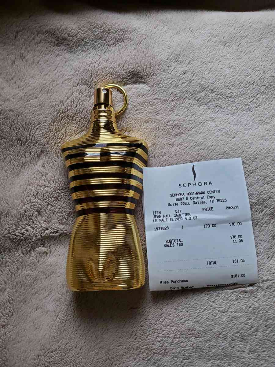 JPG LE MALE ELIXER NEW - Fort Worth, Texas