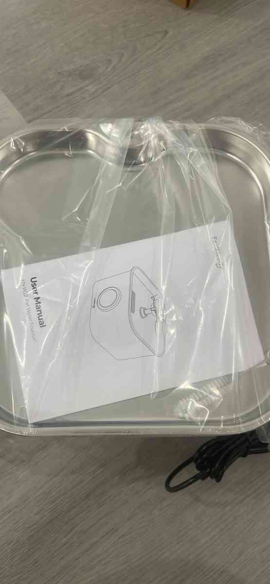 Stainless Steel Cat Water Fountain