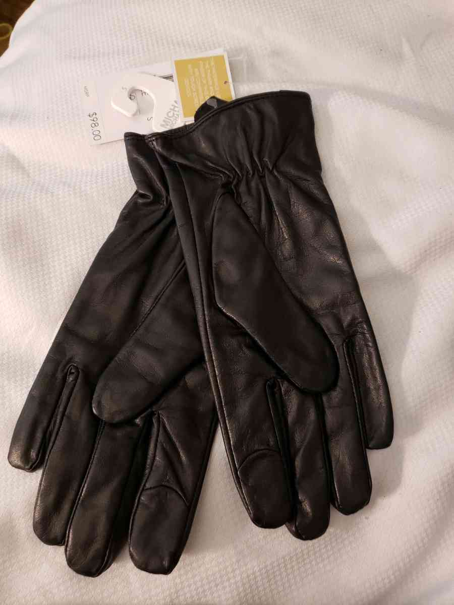 Michael Michael kors black leather gloves - Loveland, Colorado - FleaMarketBay