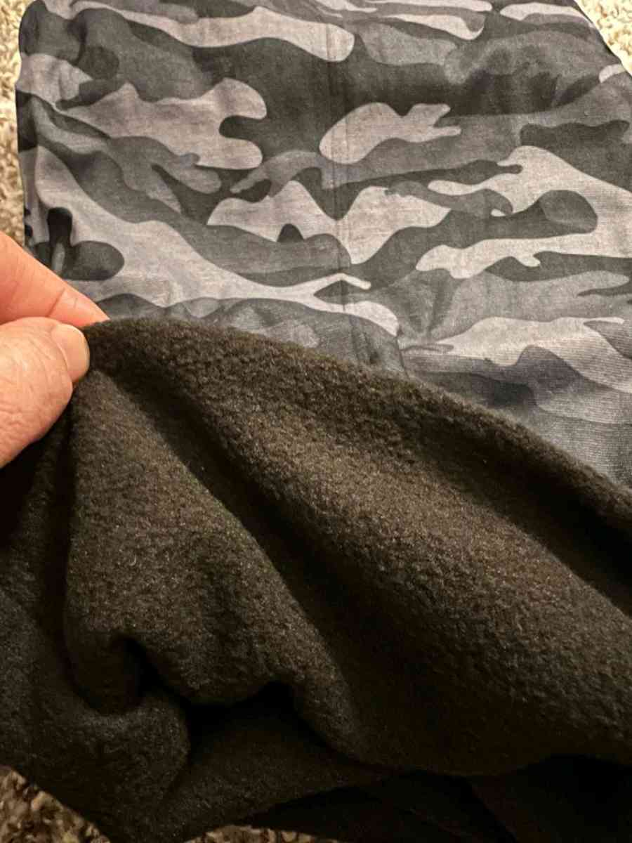 Kids Fleece Face Shields  Grey Military Camo - Columbiana, Ohio - FleaMarketBay