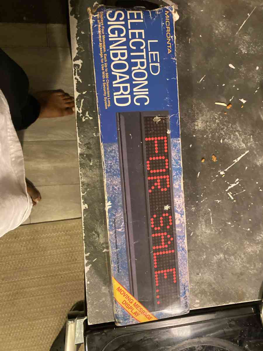 Micronta LED Electronic Signboard - Essington, Pennsylvania