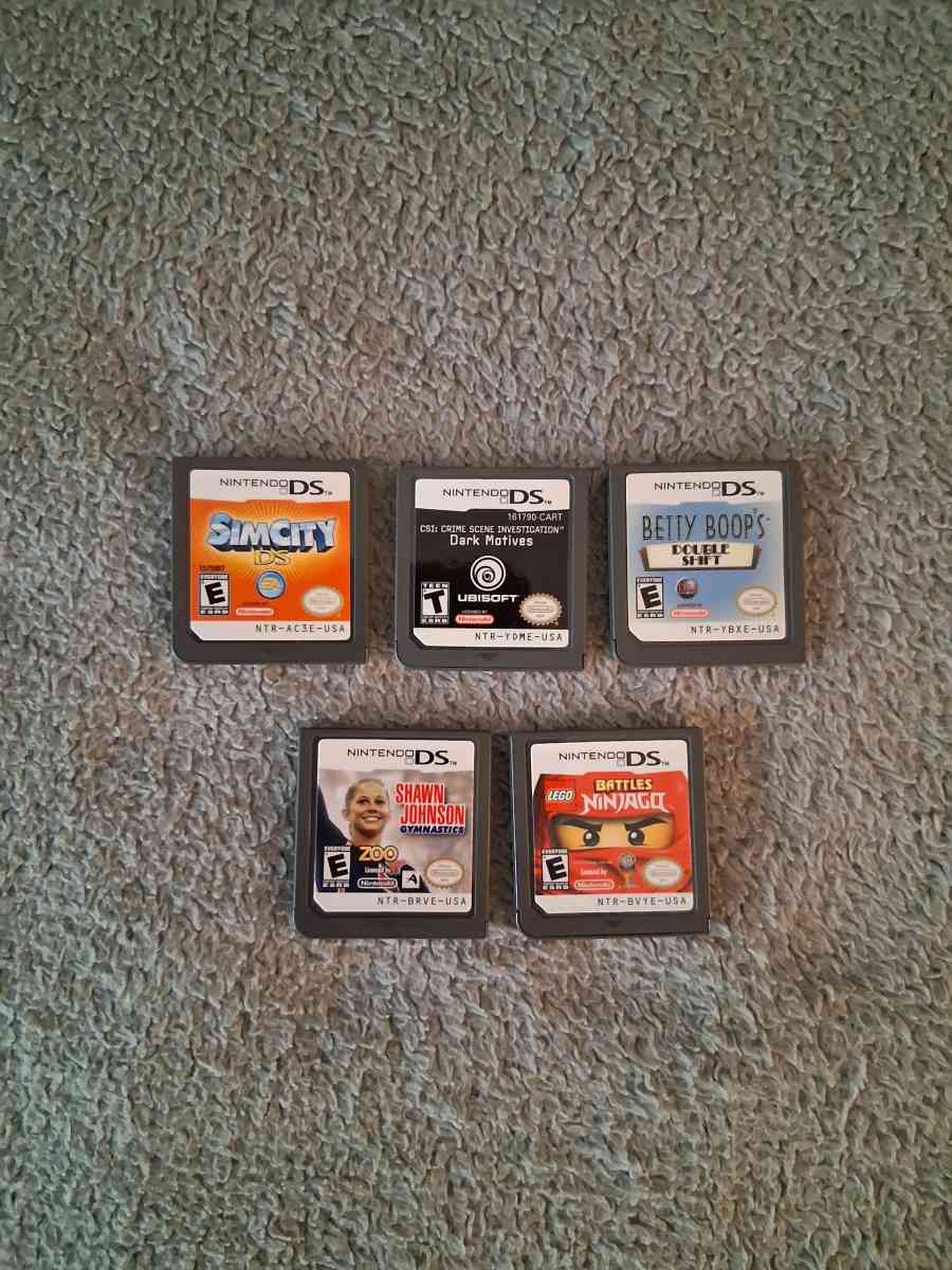 5 Nintendo DS Games for Nintendo DS - North Hollywood, California - FleaMarketBay