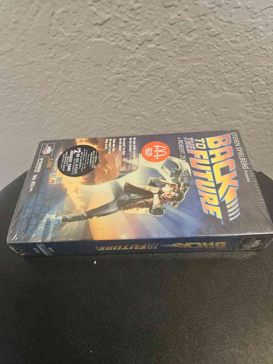 Sealed 1994 Back T The Future VHS - Tulsa, Oklahoma - FleaMarketBay