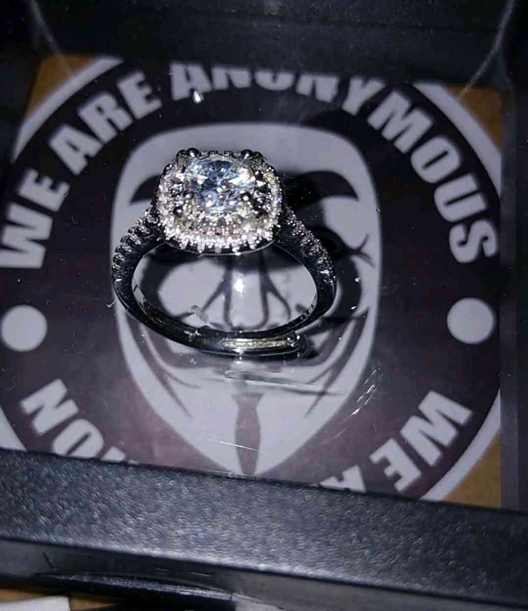 S925 adjustable moissanite diamond 1ct ring - Knoxville, Tennessee