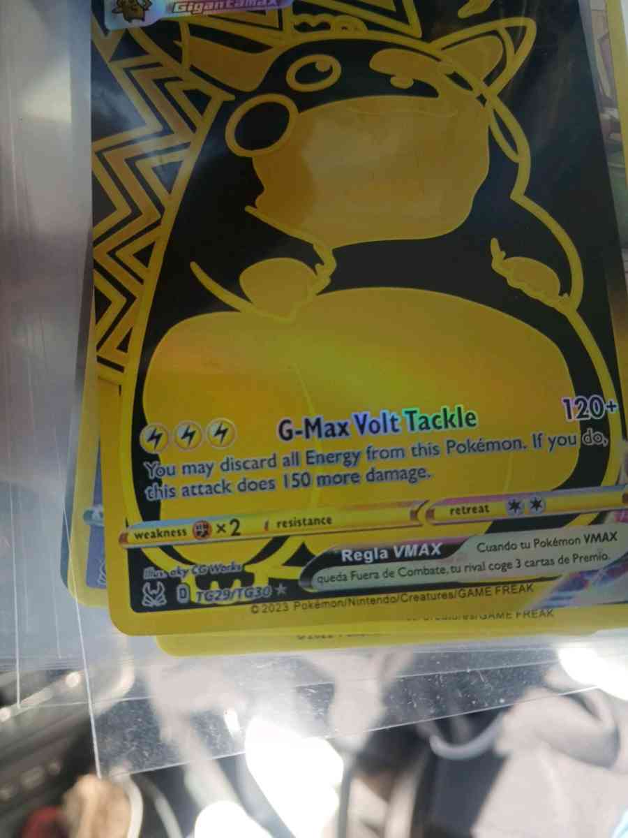 Pikachu vmax - Long Beach, California