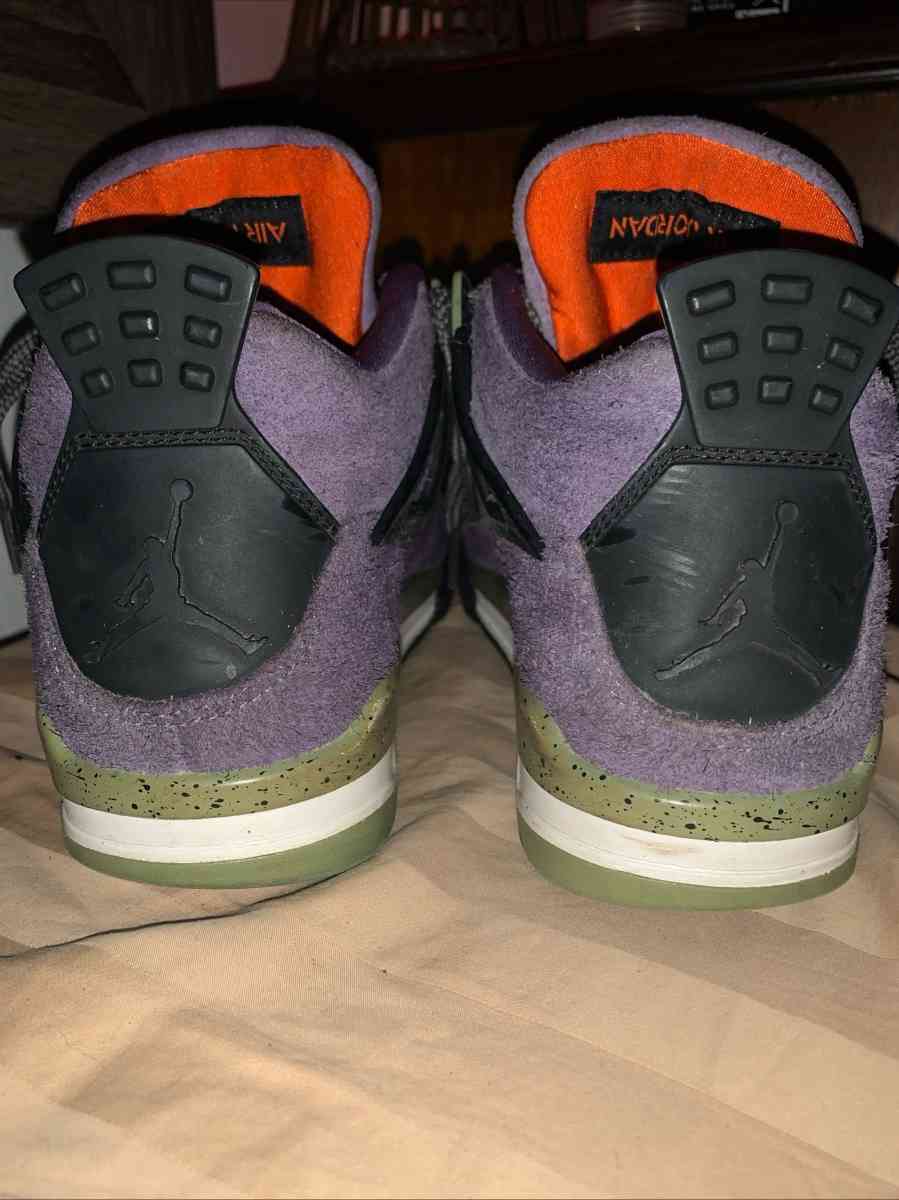 Jordan 4 air retro purple canyons - Victorville, California - FleaMarketBay
