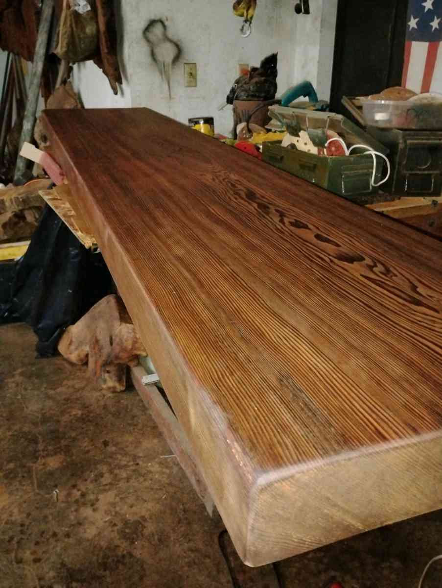 old growth redwood slab or plank - Mendocino, California - FleaMarketBay