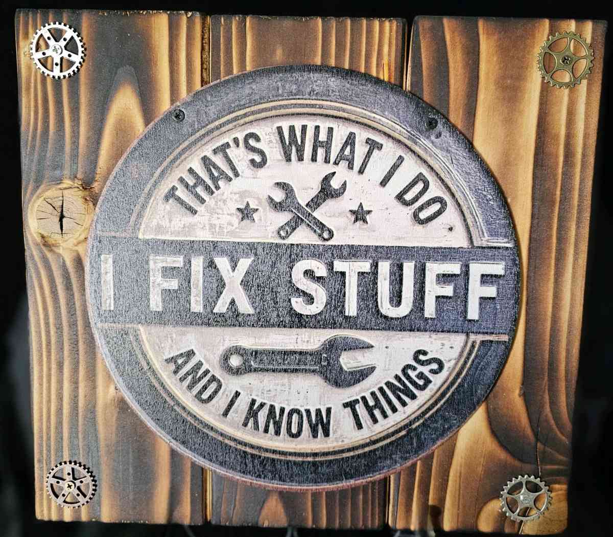 Homemade Wall Decor Wooden Plaques - Crescent City, Florida - FleaMarketBay