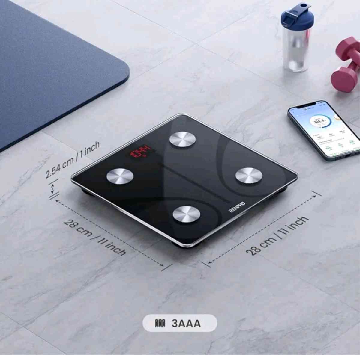 Digital LED Bathroom Smart Scale for Body Weight BMI BodyFat - Irving, Texas - FleaMarketBay