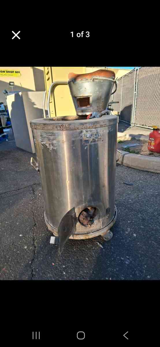 This is a propanefired metal smelting furnace  foundry DIY - Mesa, Arizona - FleaMarketBay