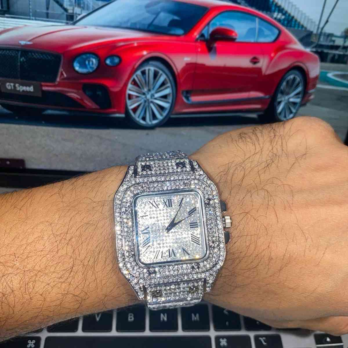 Mossianite Diamond Watch - Haines City, Florida - FleaMarketBay