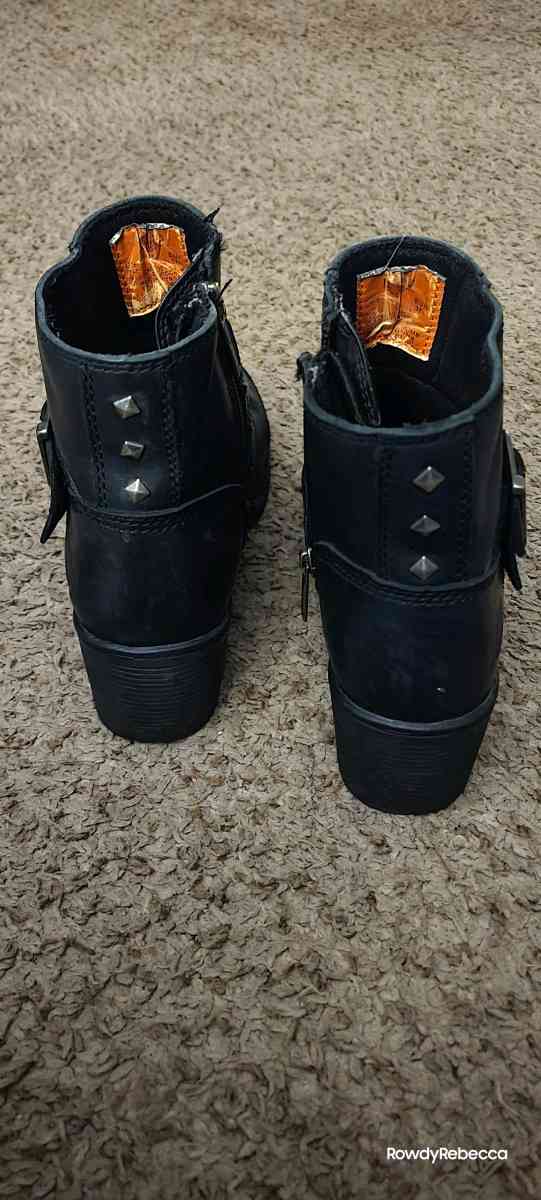 womens 7 and a half harley boots - Goshen, Ohio - FleaMarketBay